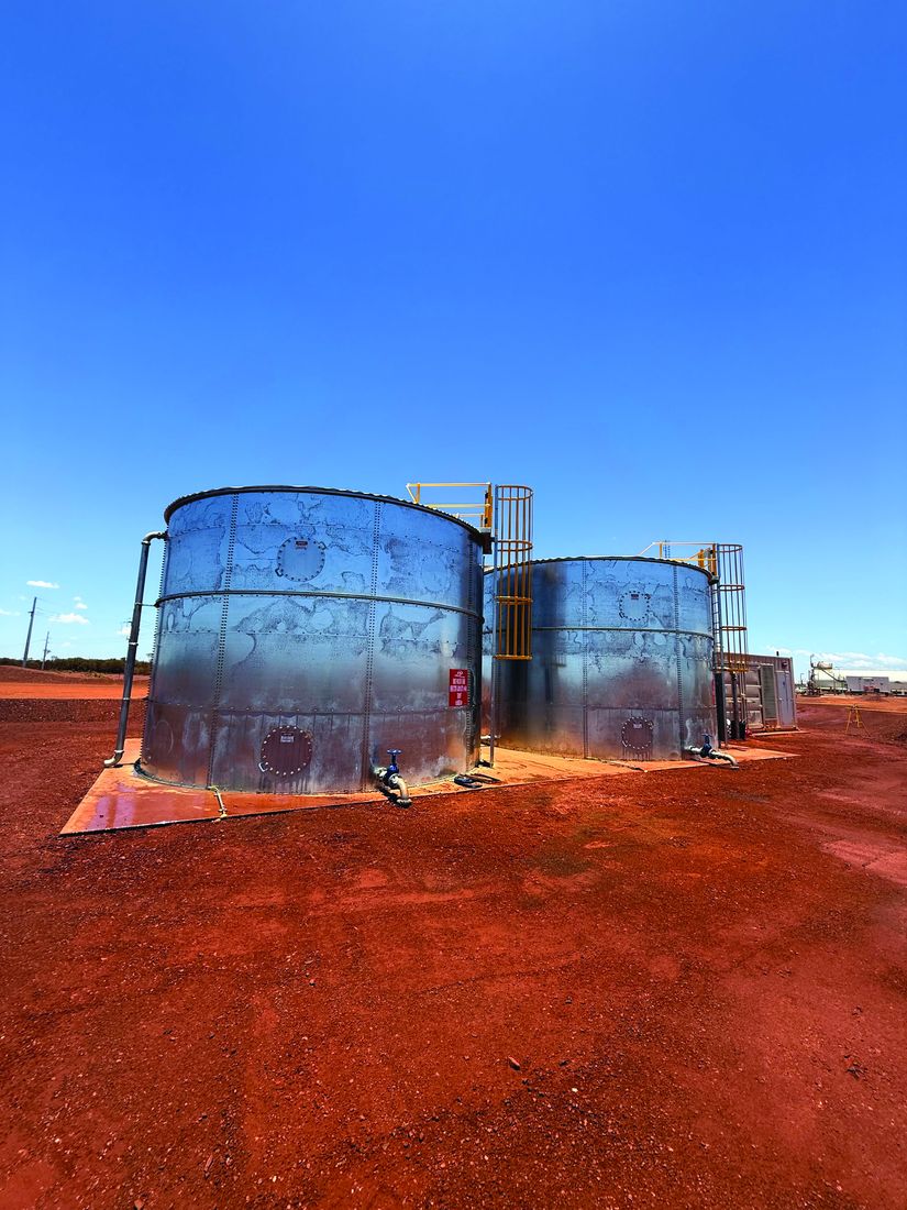 Fire water tanks