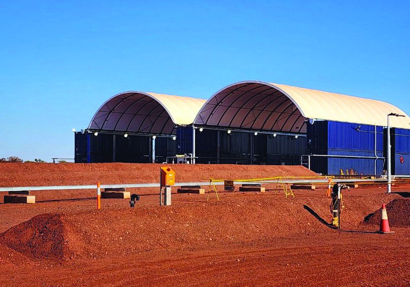 Fuel and maintenance facility domes