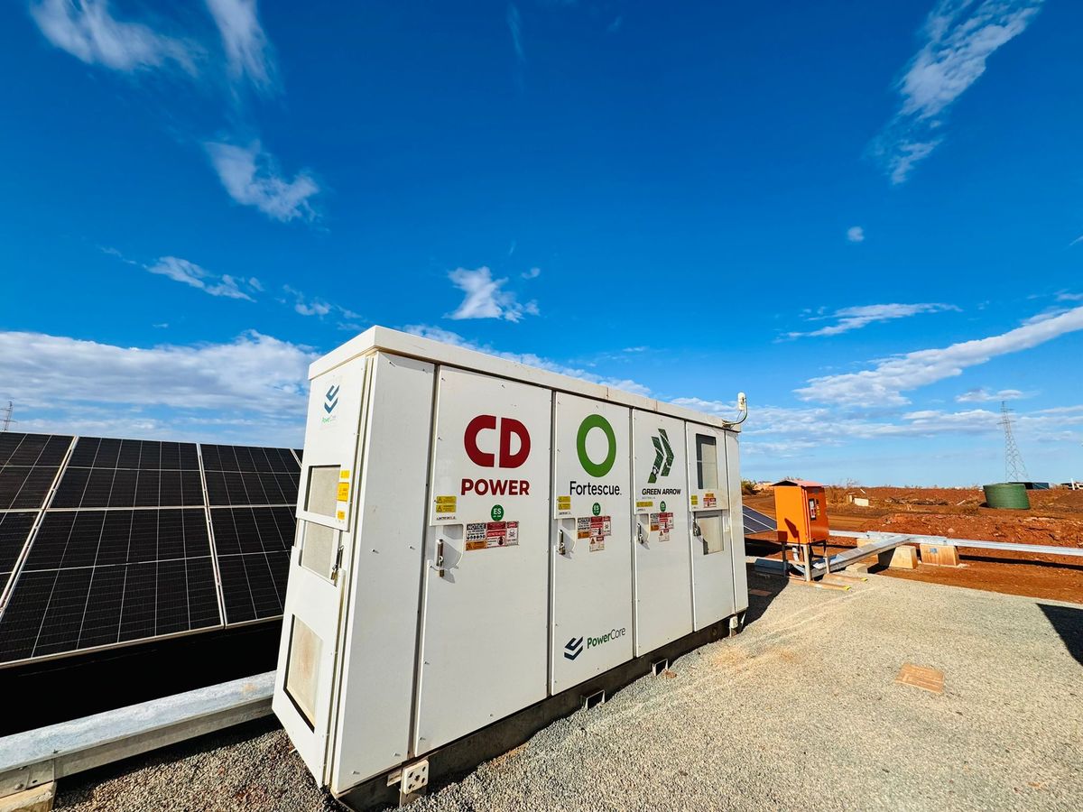 Modular power facility at Christmas Creek