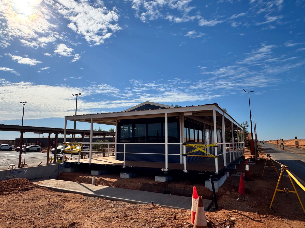 Containerised switchroom installed on a remote site