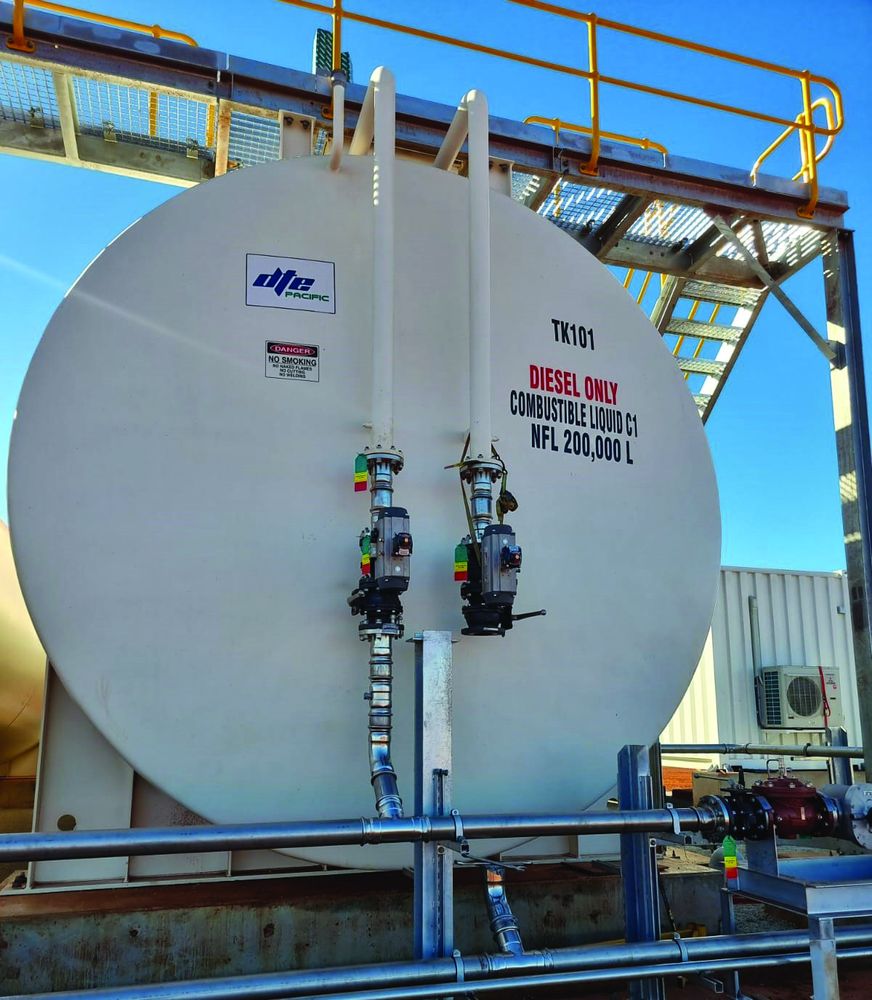 Fuel tank installation